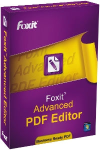 Obrázek Foxit Advanced PDF Editor, nová licence, 1 uživatel
